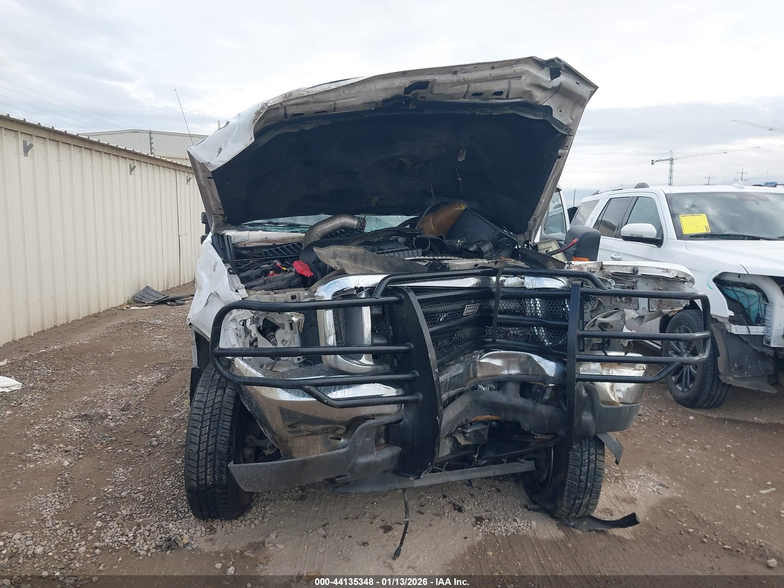 2003 Ford F-250 Lariat/xl/xlt White vin: 1FTNW21P43EC75955