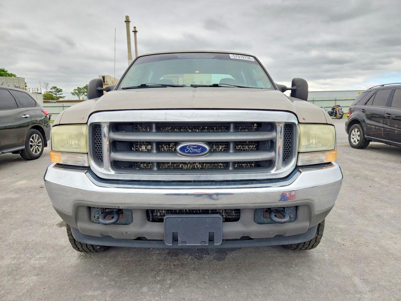 2004 Ford F250 Super Duty Tan vin: 1FTNW21P44ED30793
