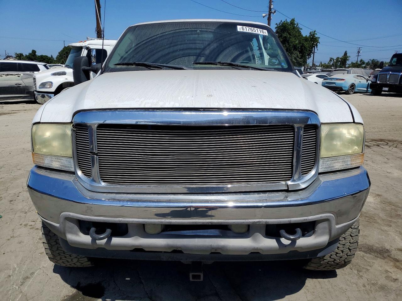 2003 Ford F250 Super Duty White vin: 1FTNW21P53ED41929