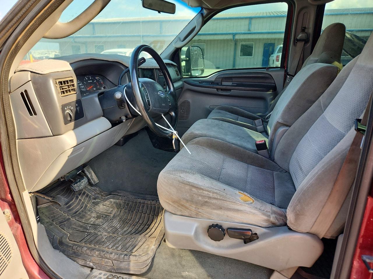 2004 Ford F250 Super Duty Maroon vin: 1FTNW21P54EA35282