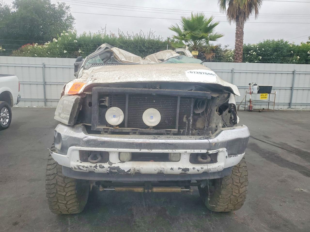 2004 Ford F250 Super Duty White vin: 1FTNW21P54EB26441