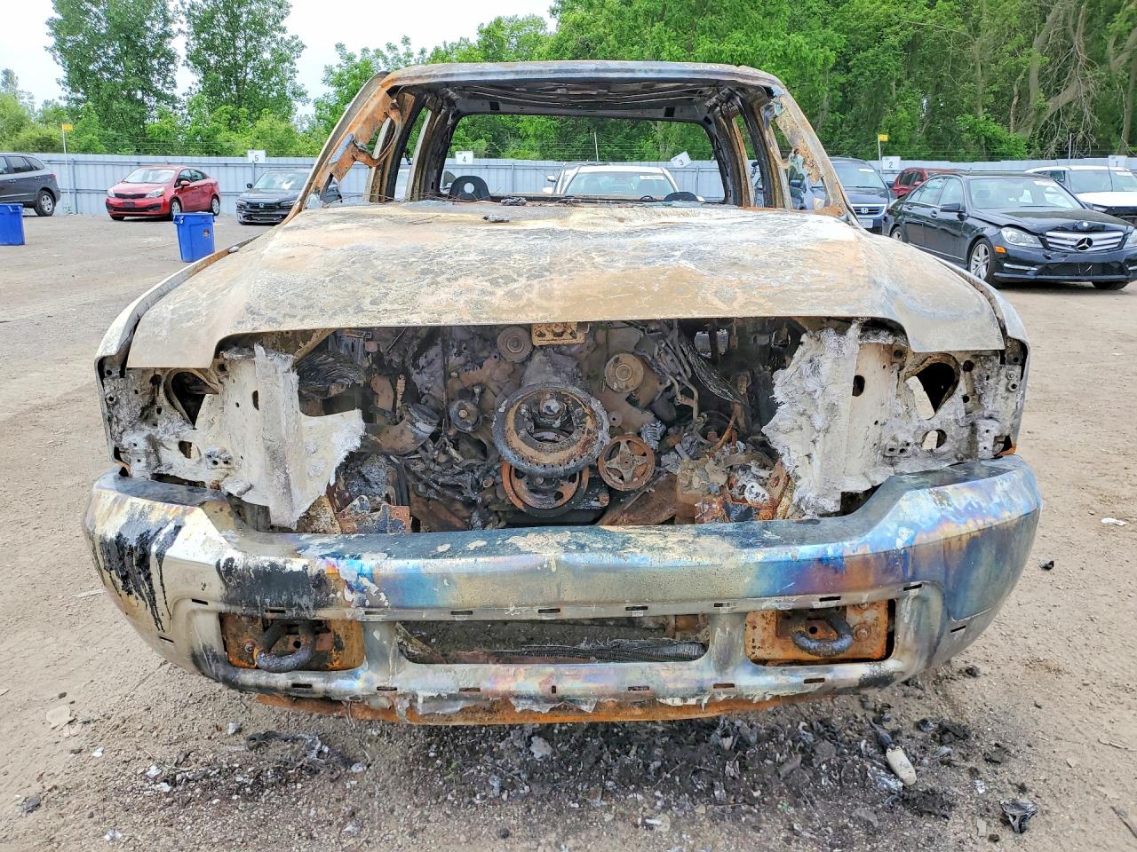 2004 Ford F250 Super Duty Burn vin: 1FTNW21P54ED96866