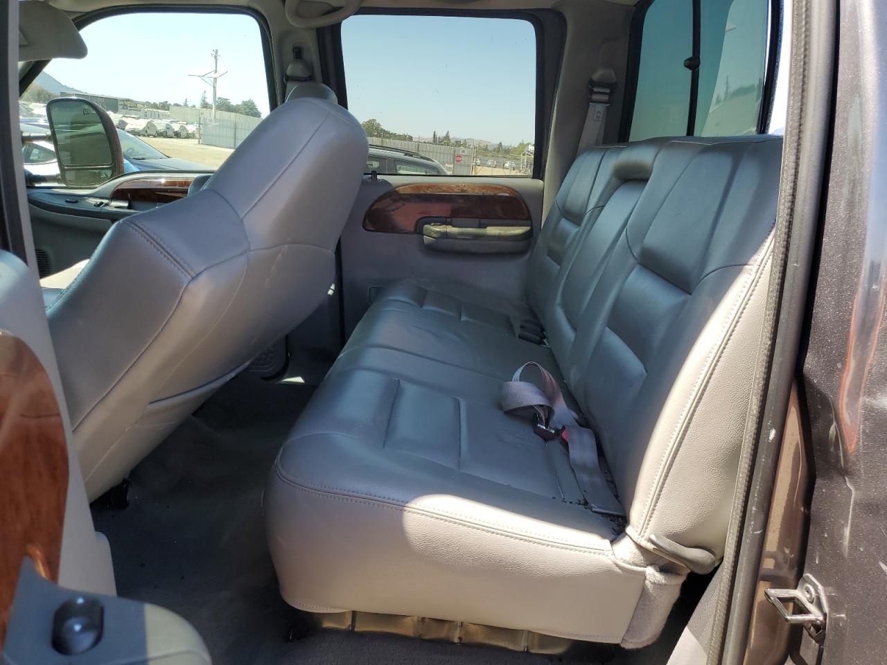 2003 Ford F250 Super Duty Gray vin: 1FTNW21P63EB51086