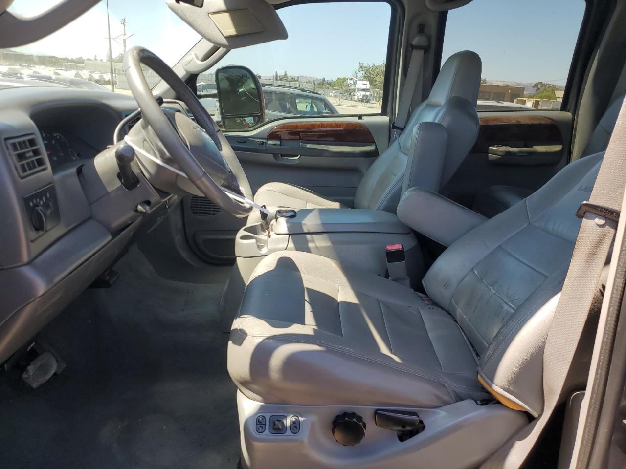 2003 Ford F250 Super Duty Gray vin: 1FTNW21P63EB51086