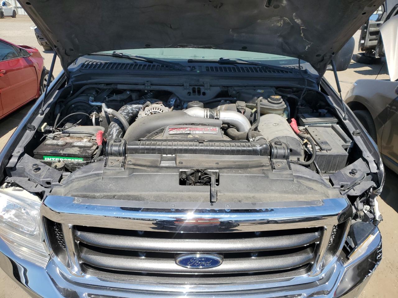 2003 Ford F250 Super Duty Gray vin: 1FTNW21P63EB51086