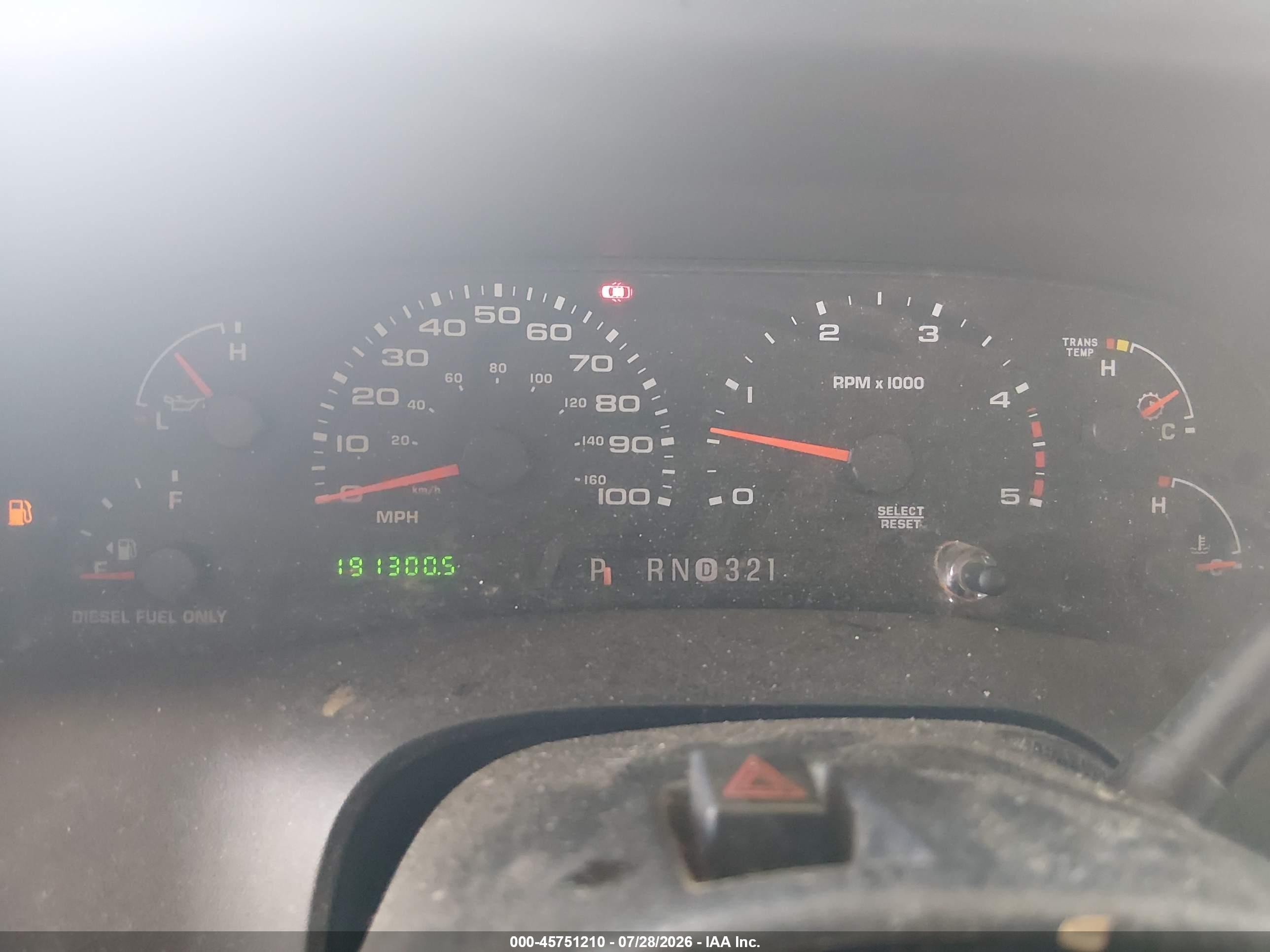 2003 Ford F-250 Lariat/xl/xlt Red vin: 1FTNW21P63EC15806