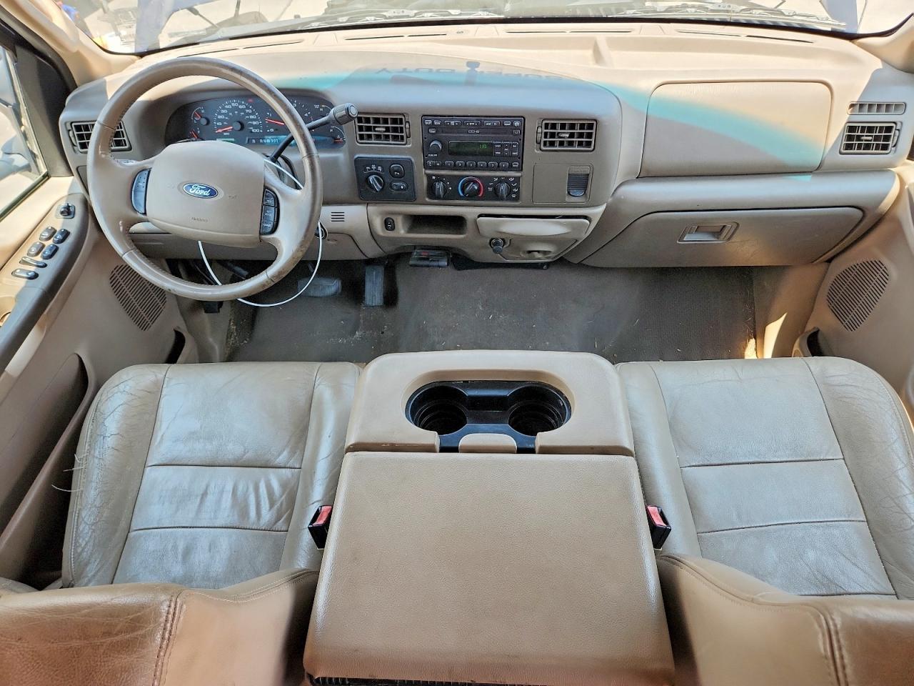 2004 Ford F250 Super Duty Blue vin: 1FTNW21P64ED05538