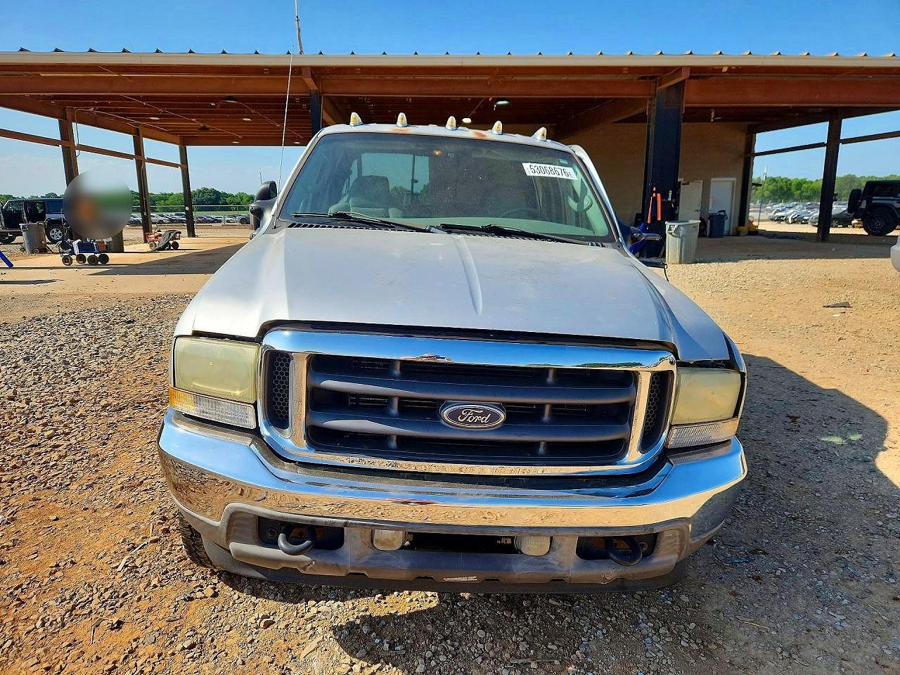 2004 Ford F250 Super Duty Silver vin: 1FTNW21P64ED99923