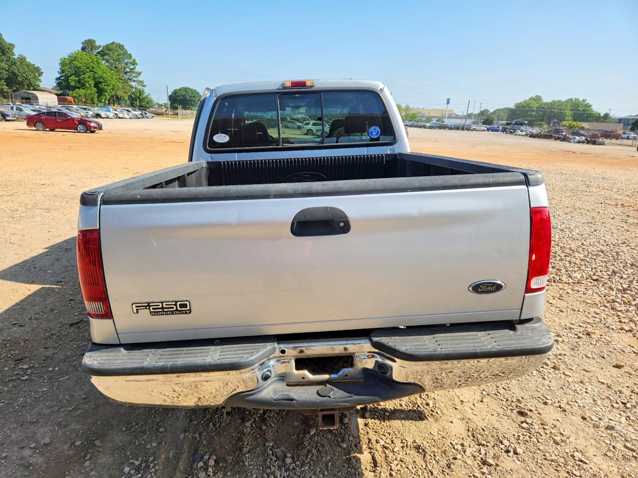2004 Ford F250 Super Duty Silver vin: 1FTNW21P64ED99923