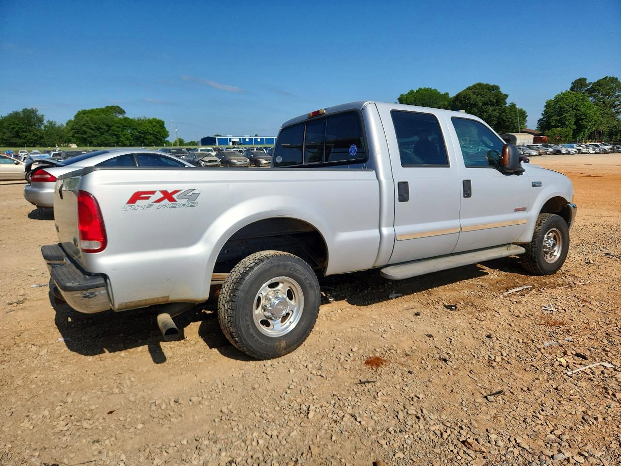 2004 Ford F250 Super Duty Silver vin: 1FTNW21P64ED99923