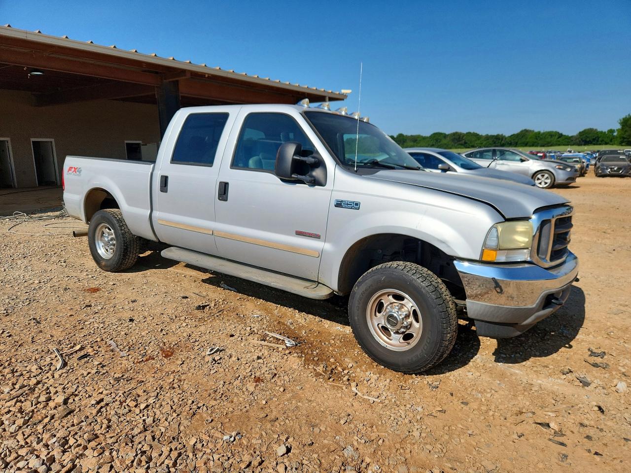 2004 Ford F250 Super Duty Silver vin: 1FTNW21P64ED99923