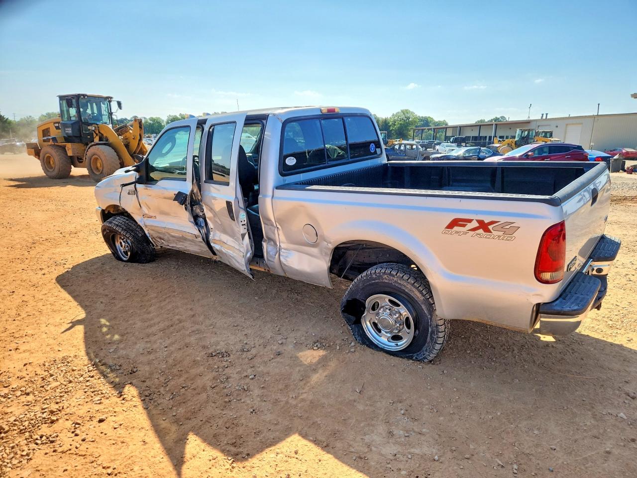 2004 Ford F250 Super Duty Silver vin: 1FTNW21P64ED99923