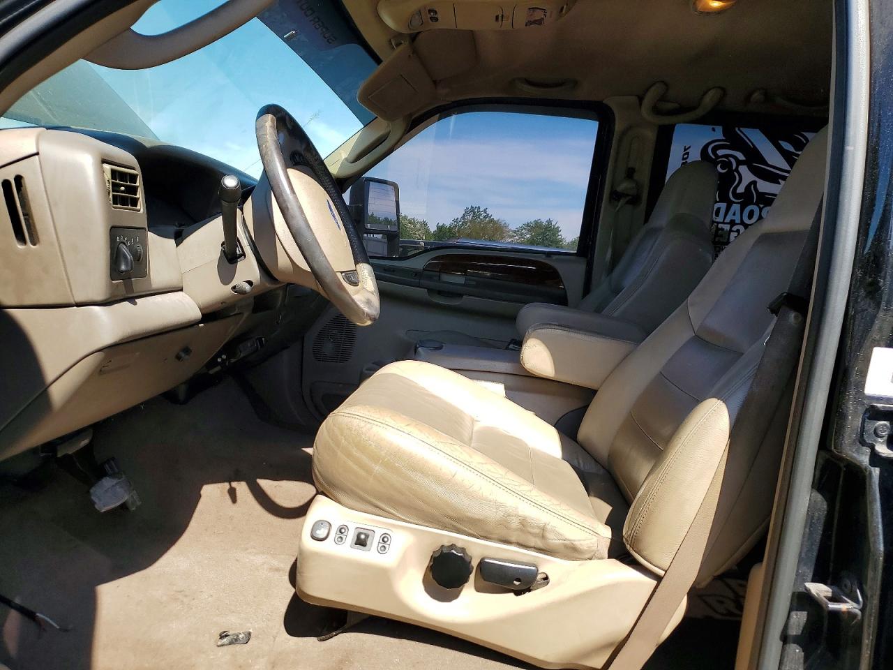 2003 Ford F250 Super Duty Black vin: 1FTNW21P73EC61001