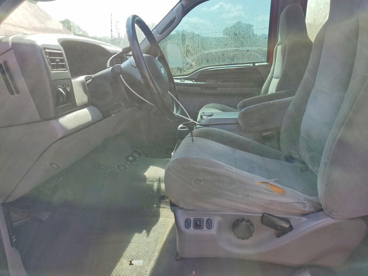 2003 Ford F250 Super Duty Red vin: 1FTNW21P73ED12254