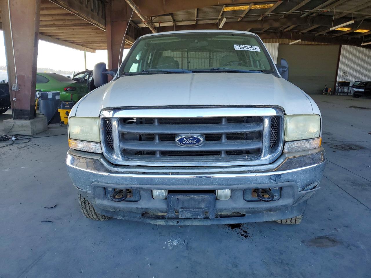 2004 Ford F250 Super Duty White vin: 1FTNW21P74EB80789