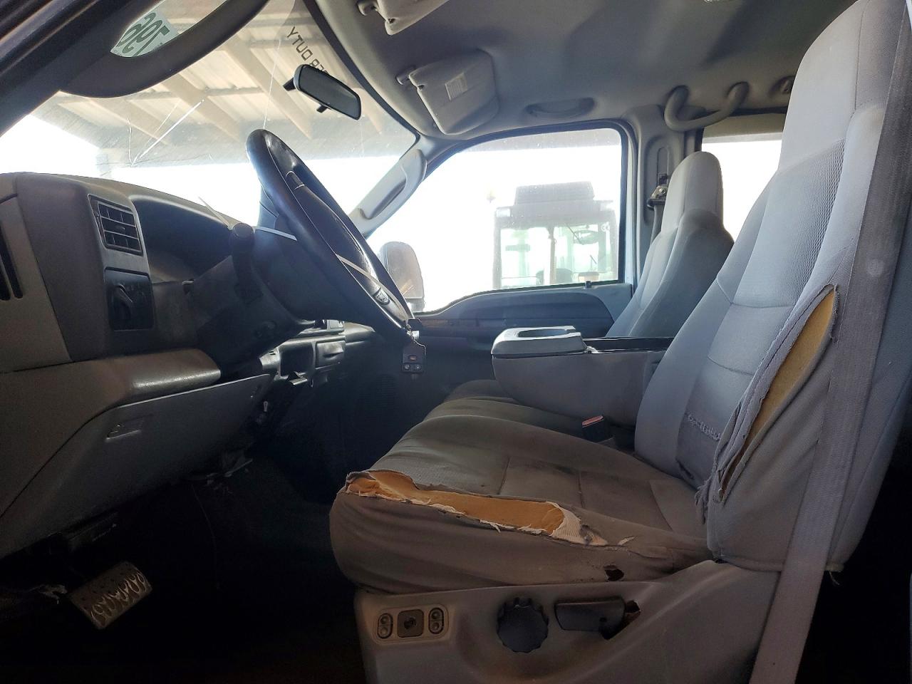 2004 Ford F250 Super Duty White vin: 1FTNW21P74EB80789