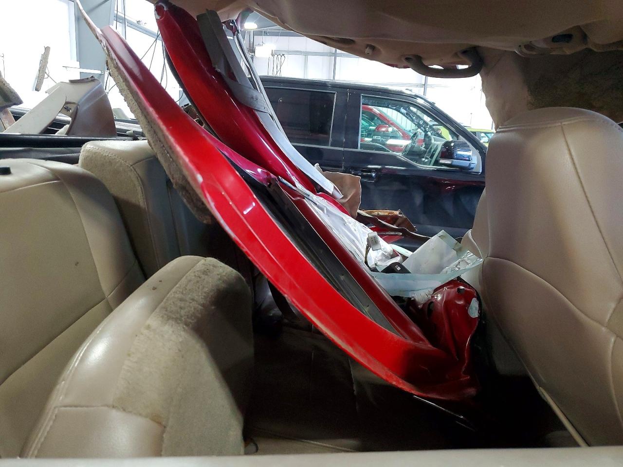 2004 Ford F250 Super Duty Red vin: 1FTNW21P74EB93543