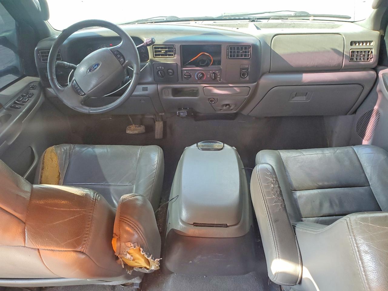 2004 Ford F250 Super Duty Gray vin: 1FTNW21P74EE03087
