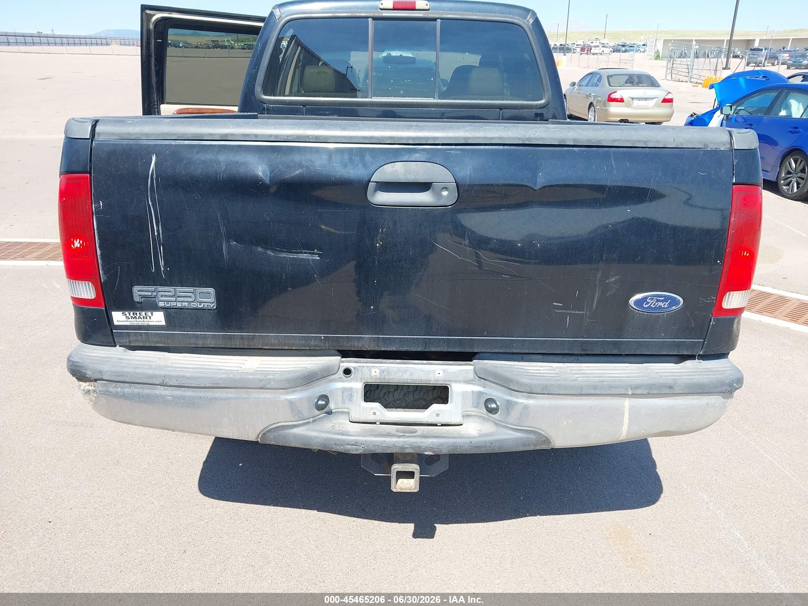 2004 Ford F-250 Lariat/xl/xlt Черный vin: 1FTNW21P84EB61958