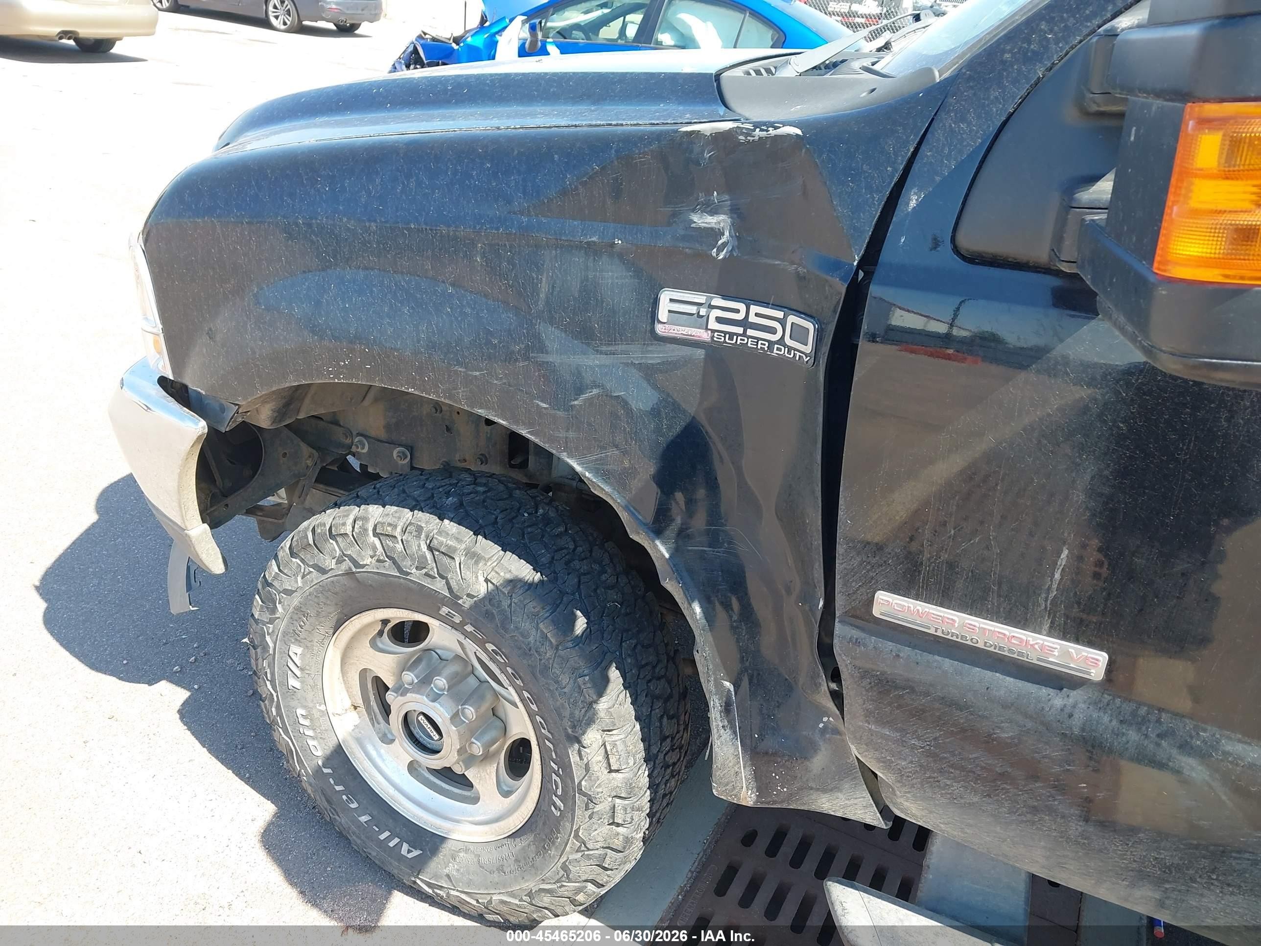 2004 Ford F-250 Lariat/xl/xlt Черный vin: 1FTNW21P84EB61958