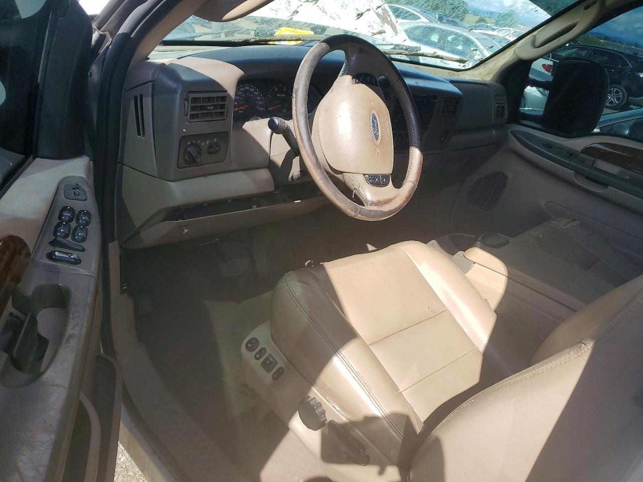 2004 Ford F250 Super Duty White vin: 1FTNW21P84EB94278