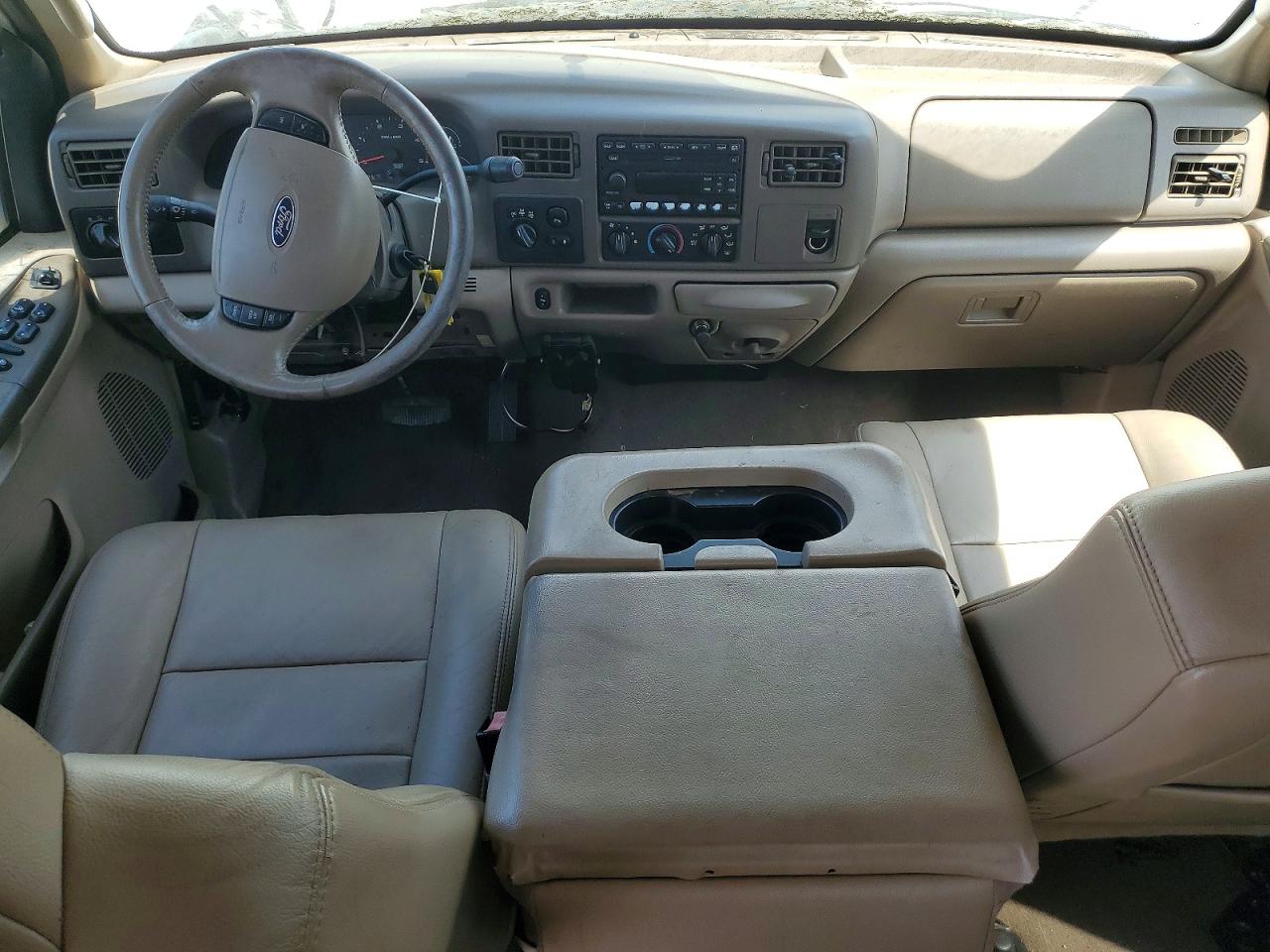2004 Ford F250 Super Duty White vin: 1FTNW21P84EC11306