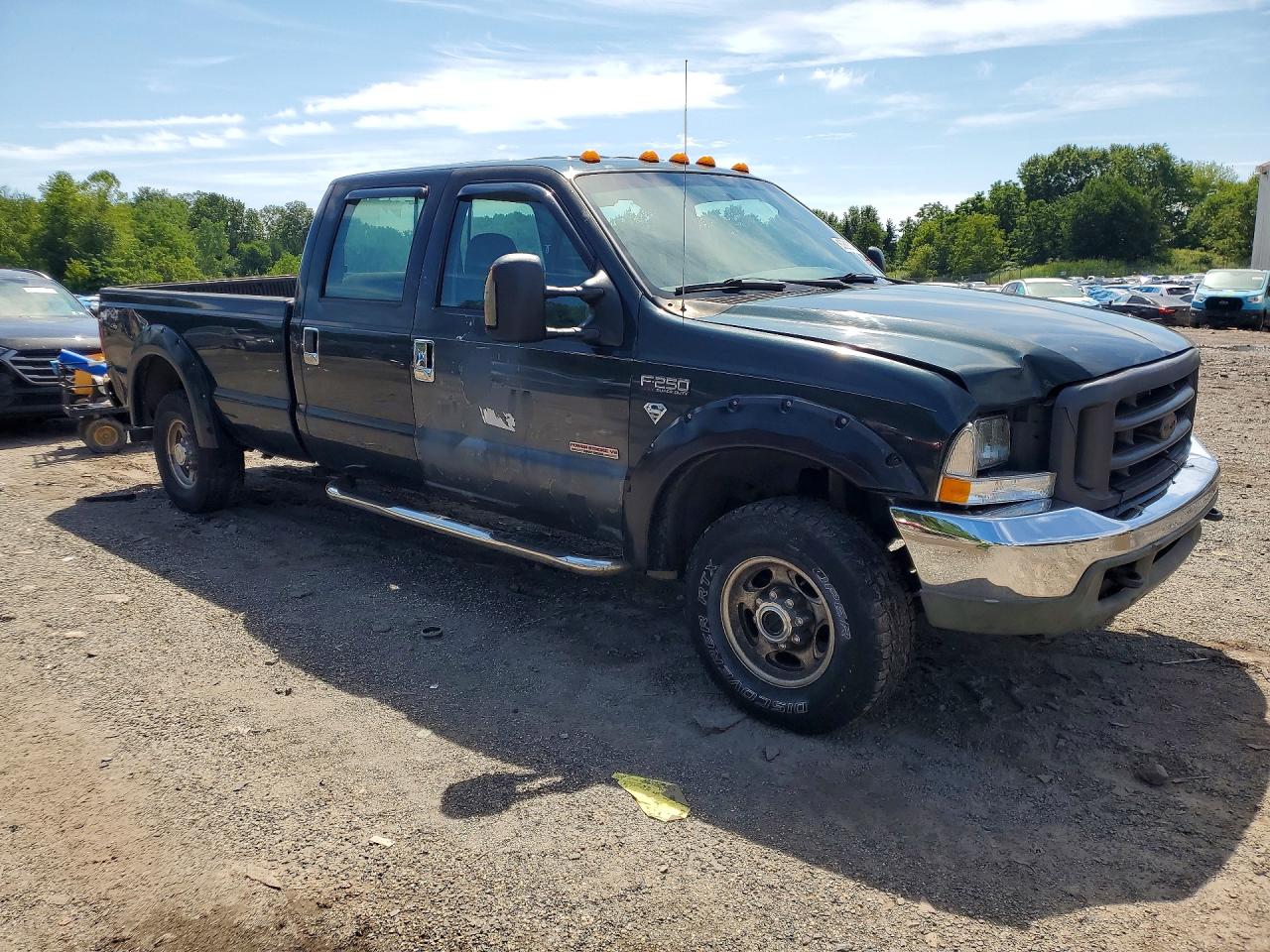 2004 Ford F250 Super Duty Charcoal vin: 1FTNW21P84EC68993