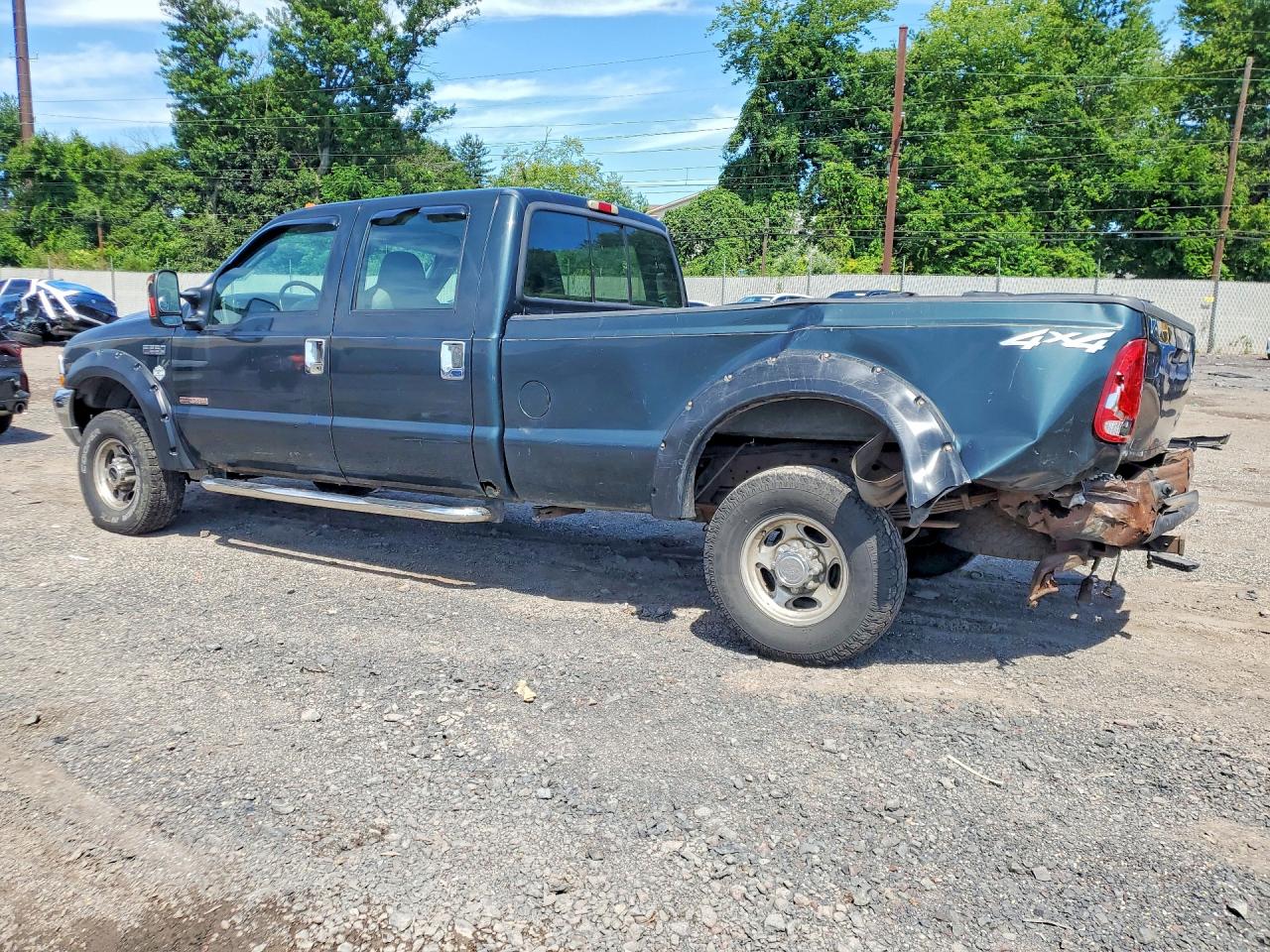 2004 Ford F250 Super Duty Charcoal vin: 1FTNW21P84EC68993