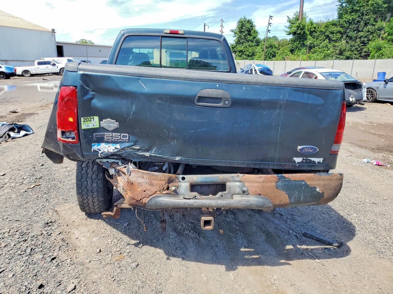 2004 Ford F250 Super Duty Charcoal vin: 1FTNW21P84EC68993