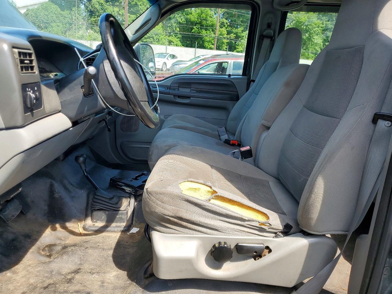 2004 Ford F250 Super Duty Charcoal vin: 1FTNW21P84EC68993