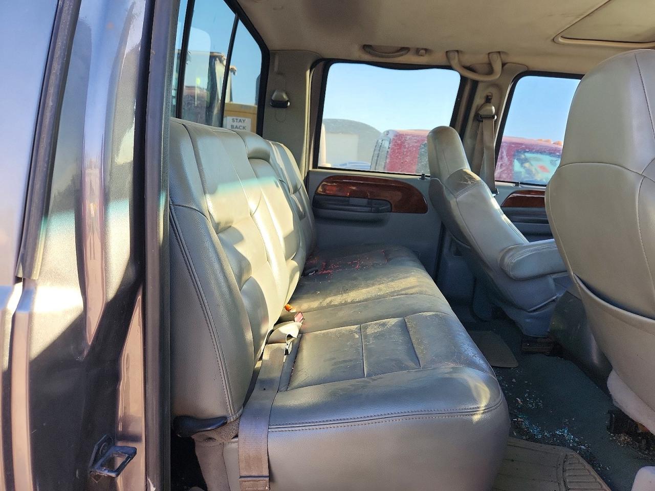 2003 Ford F250 Super Duty Gray vin: 1FTNW21P93EB62194