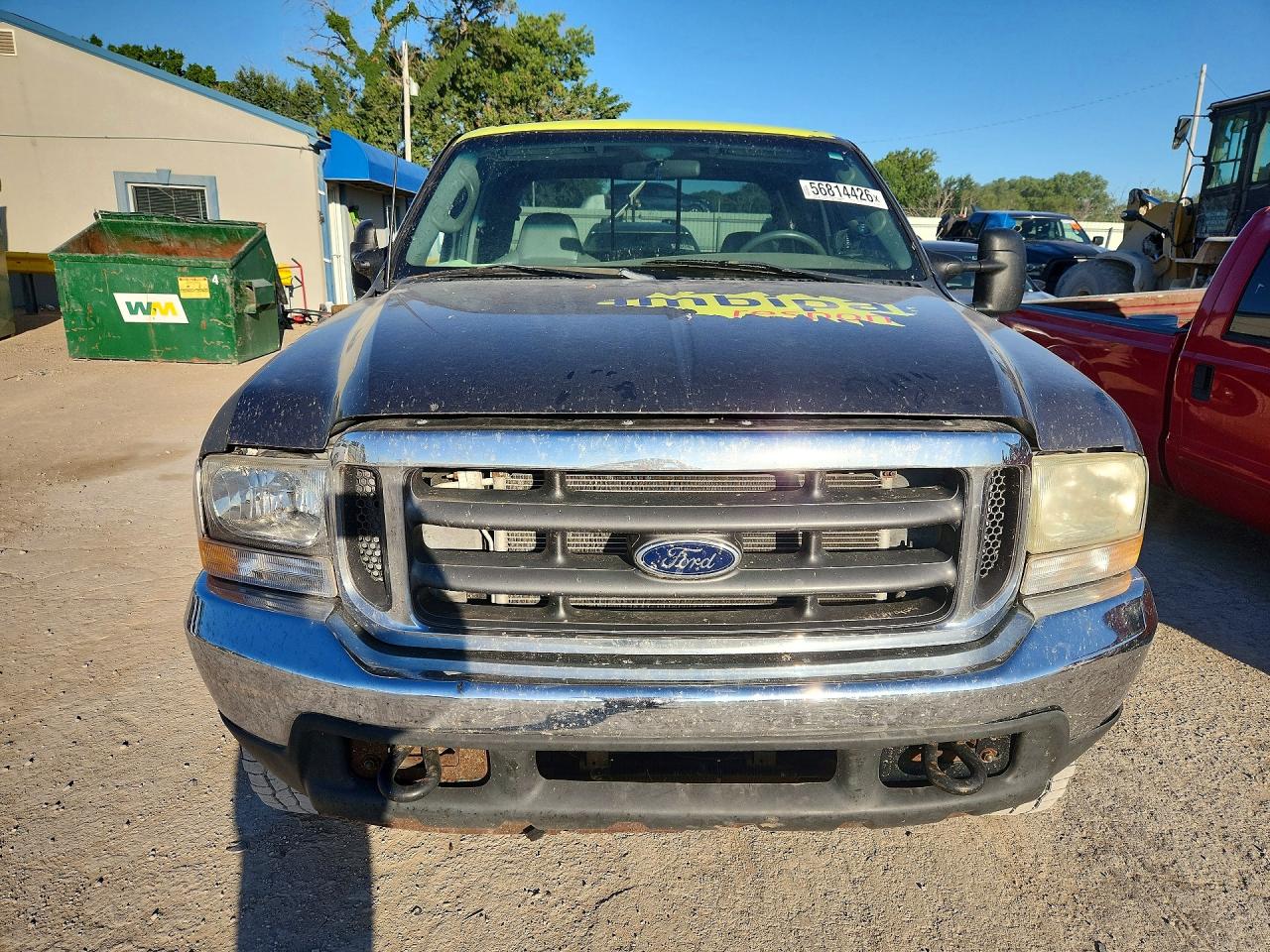 2003 Ford F250 Super Duty Gray vin: 1FTNW21P93EB62194