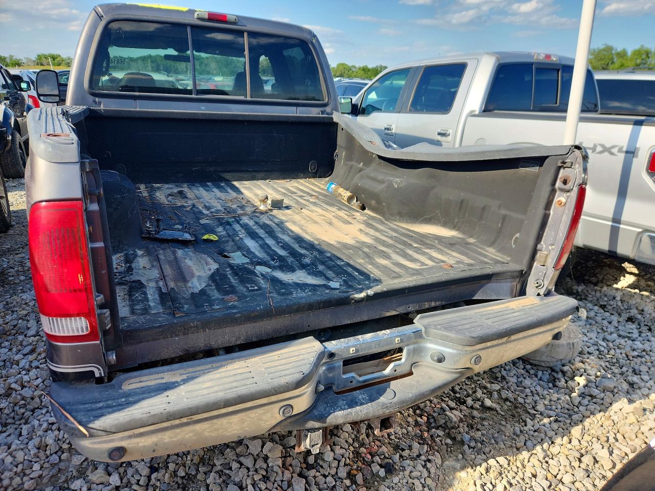2003 Ford F250 Super Duty Gray vin: 1FTNW21P93EB62194