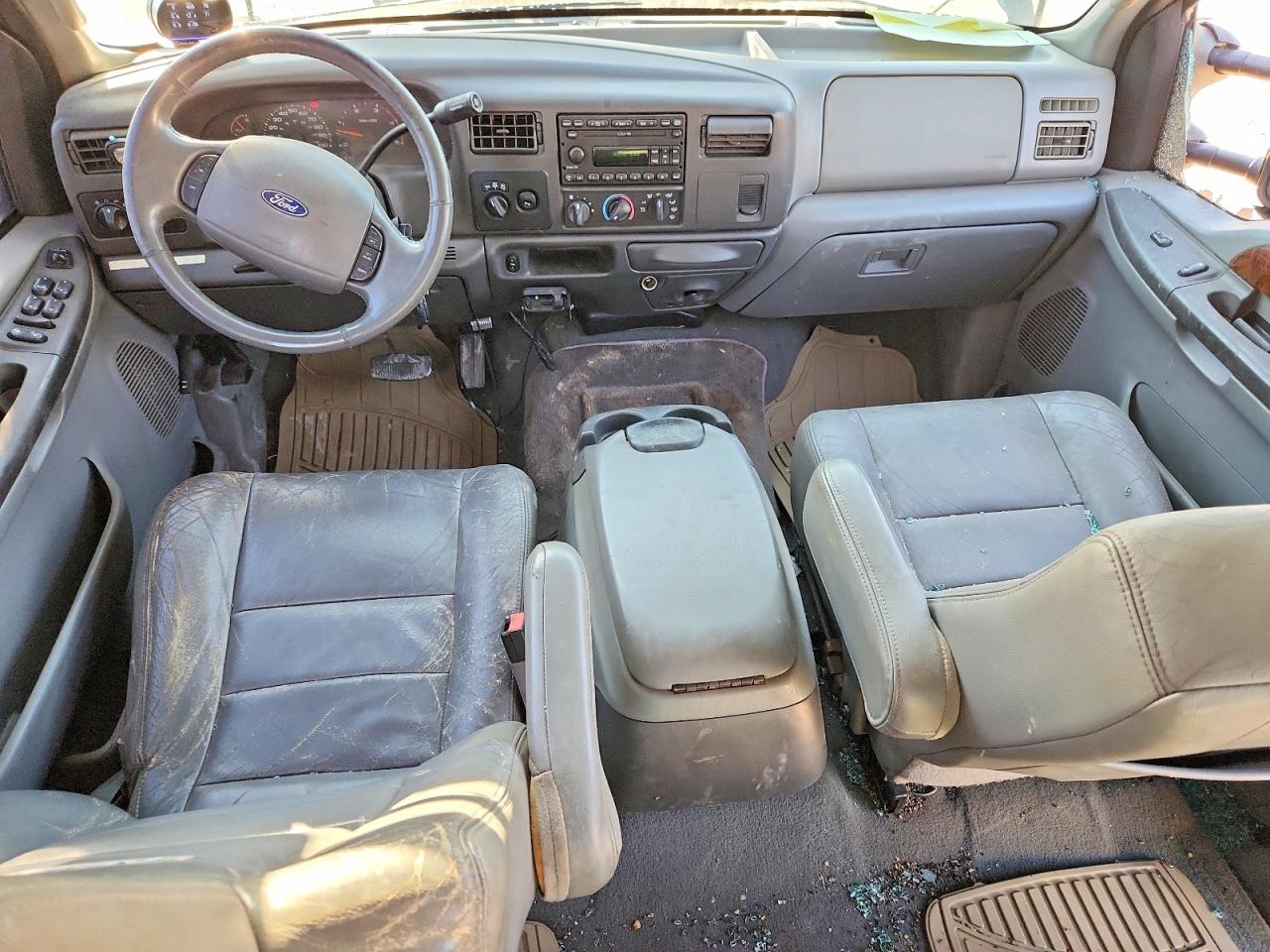 2003 Ford F250 Super Duty Gray vin: 1FTNW21P93EB62194