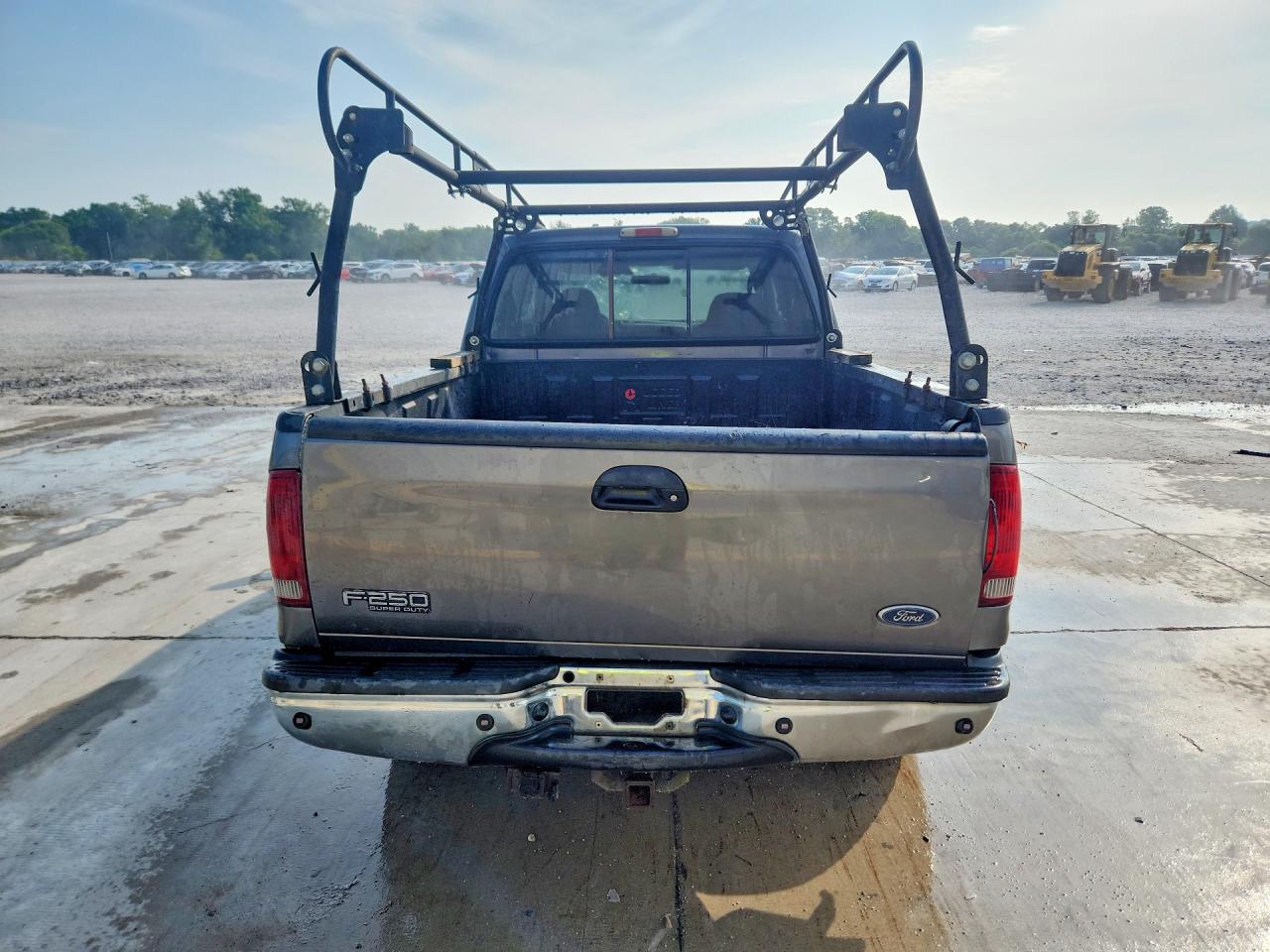 2004 Ford F250 Super Duty Gray vin: 1FTNW21P94EB30119