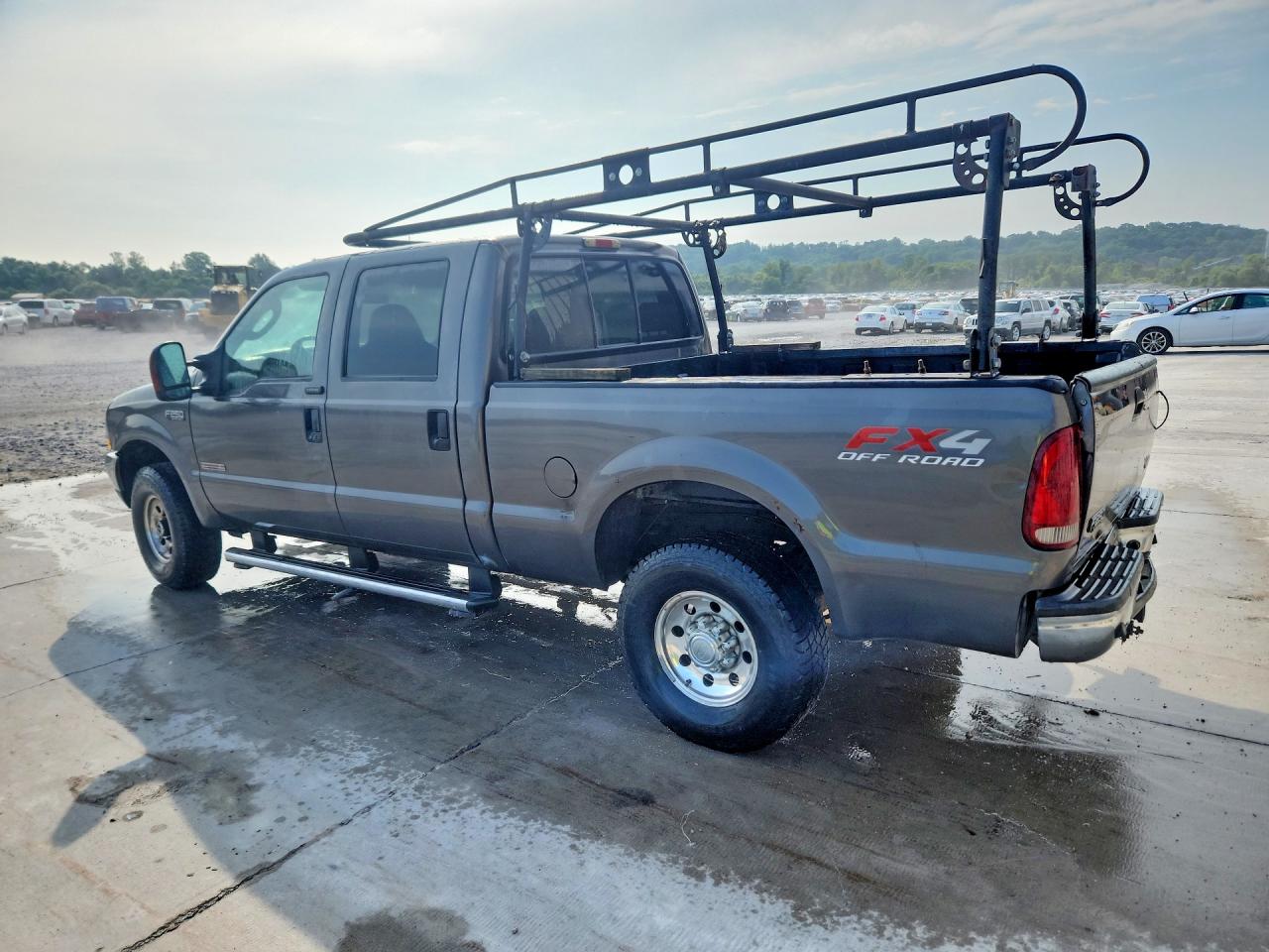 2004 Ford F250 Super Duty Gray vin: 1FTNW21P94EB30119