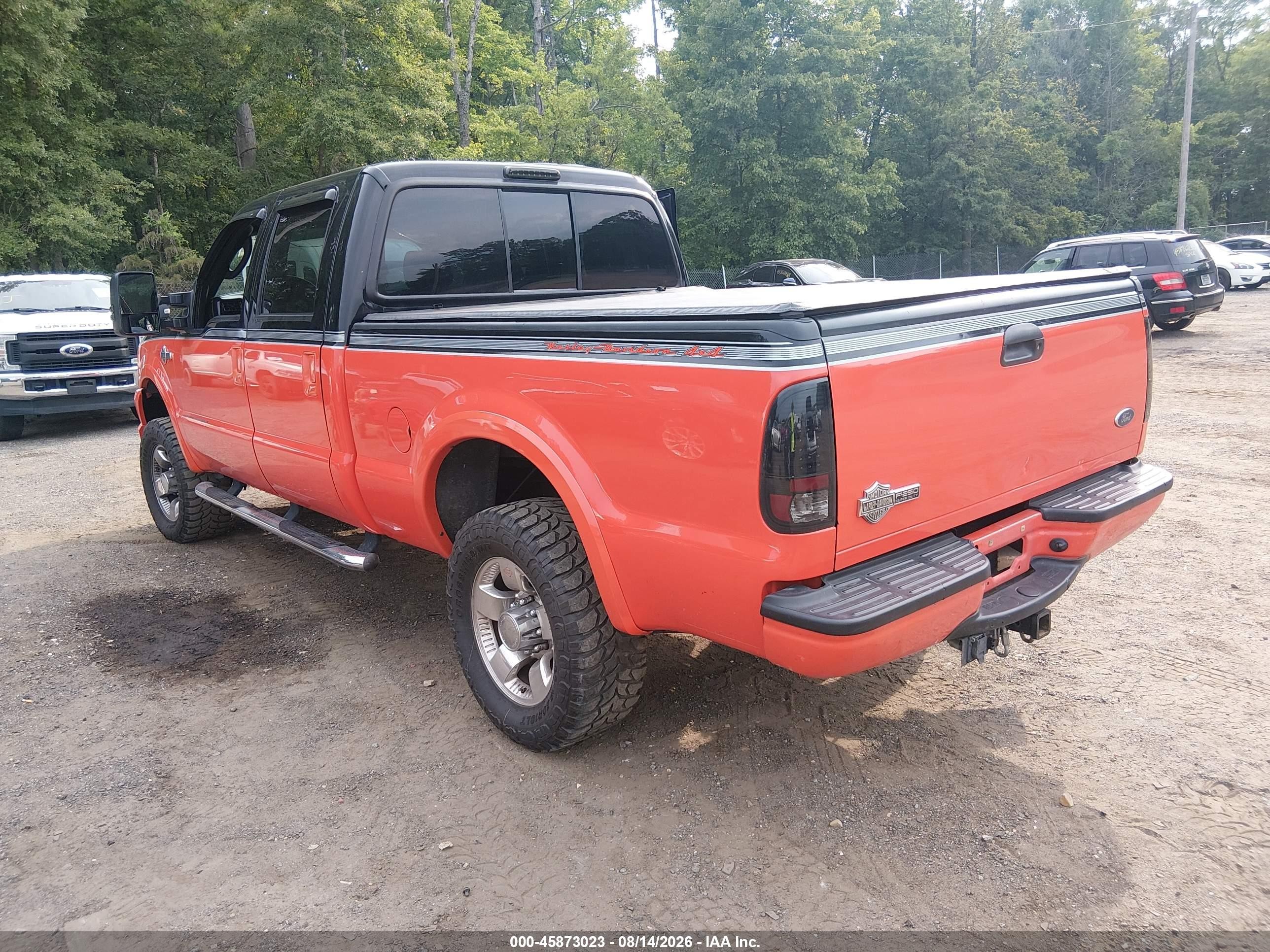 2004 Ford F-250 Lariat/xl/xlt Оранжевый vin: 1FTNW21P94EC17423