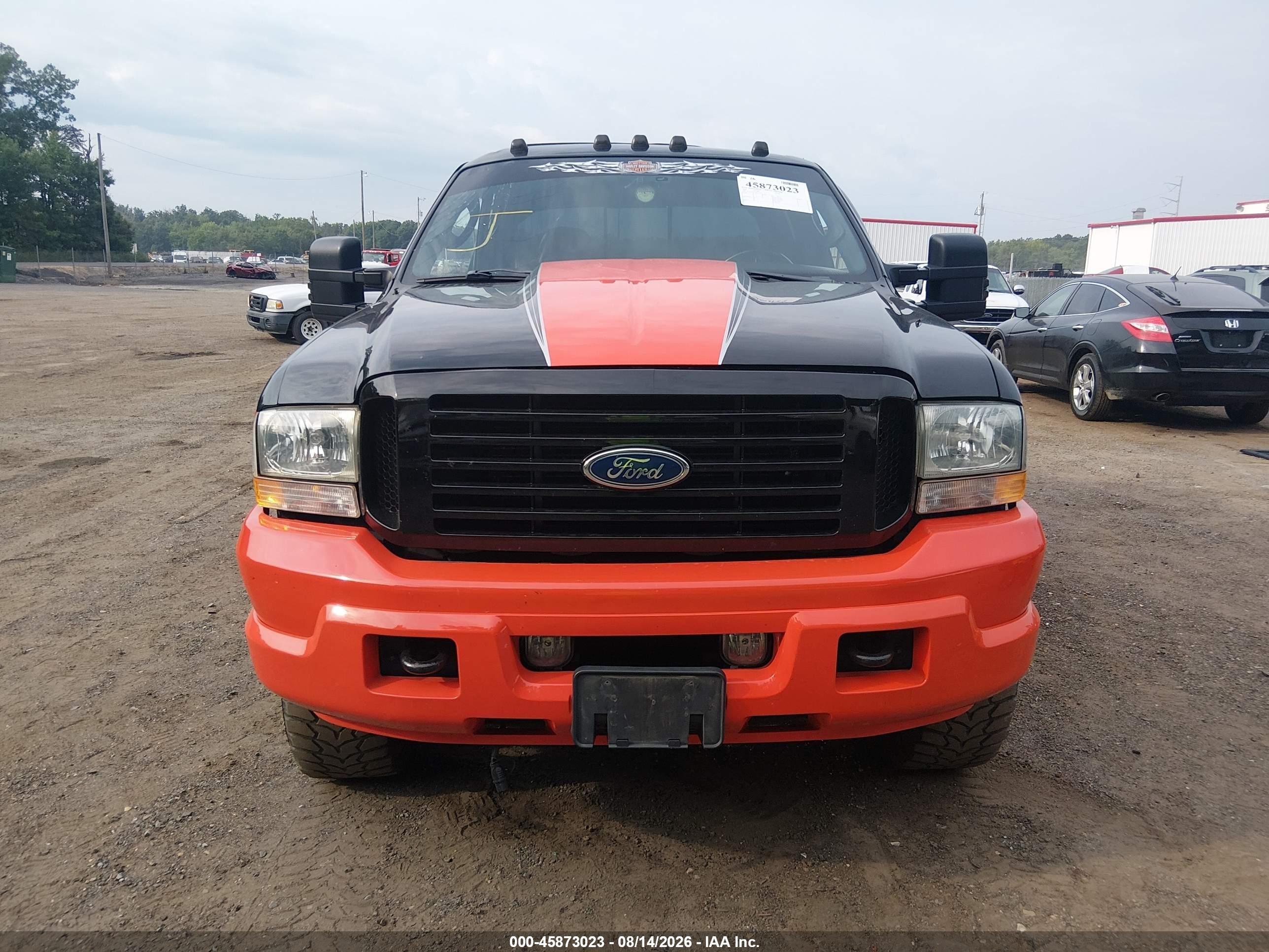 2004 Ford F-250 Lariat/xl/xlt Оранжевый vin: 1FTNW21P94EC17423