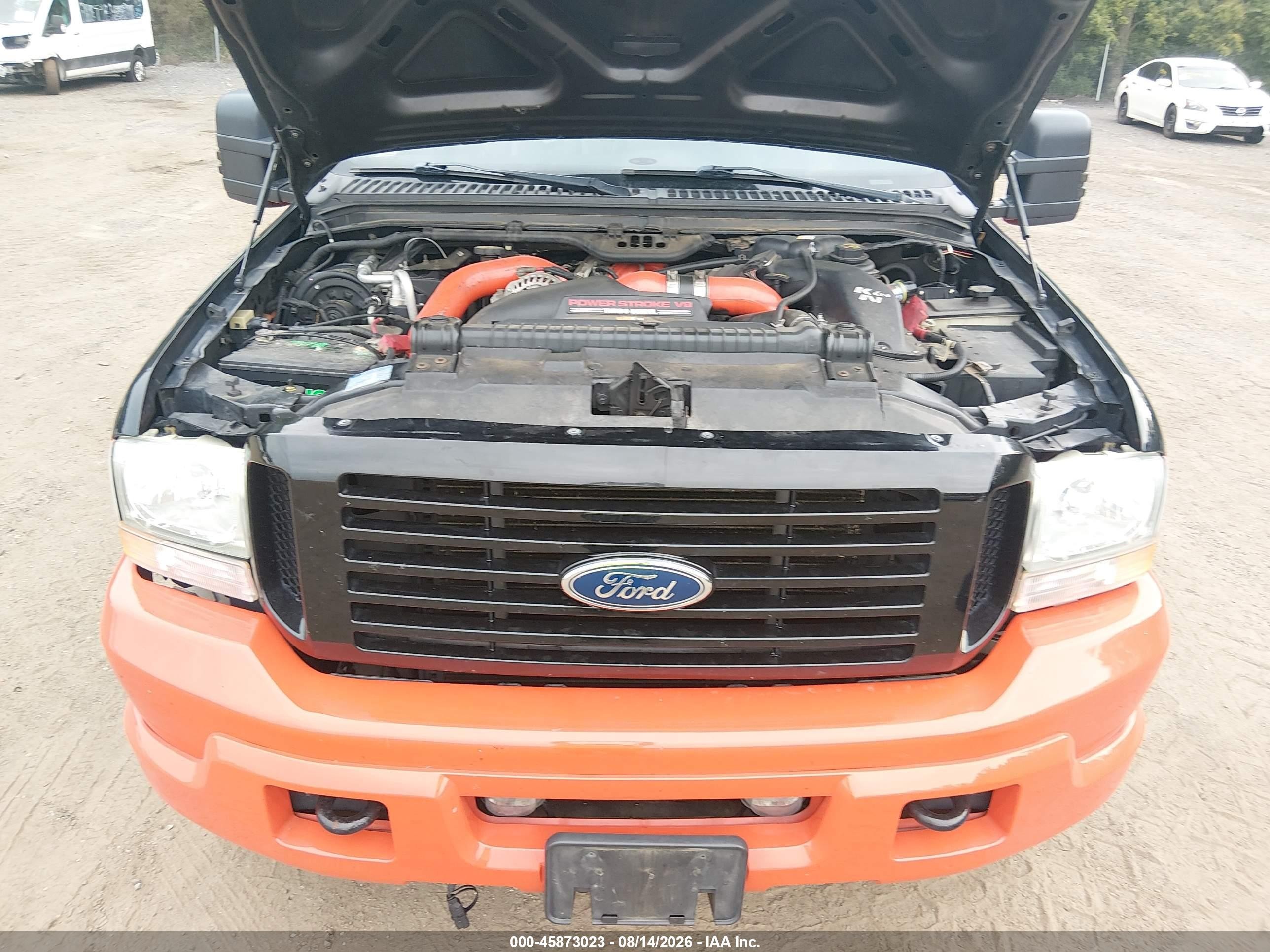 2004 Ford F-250 Lariat/xl/xlt Оранжевый vin: 1FTNW21P94EC17423