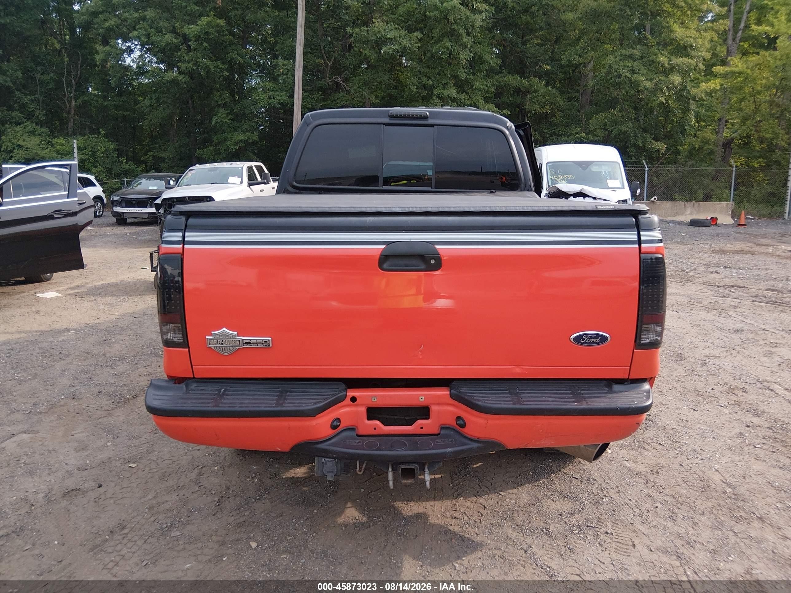 2004 Ford F-250 Lariat/xl/xlt Оранжевый vin: 1FTNW21P94EC17423