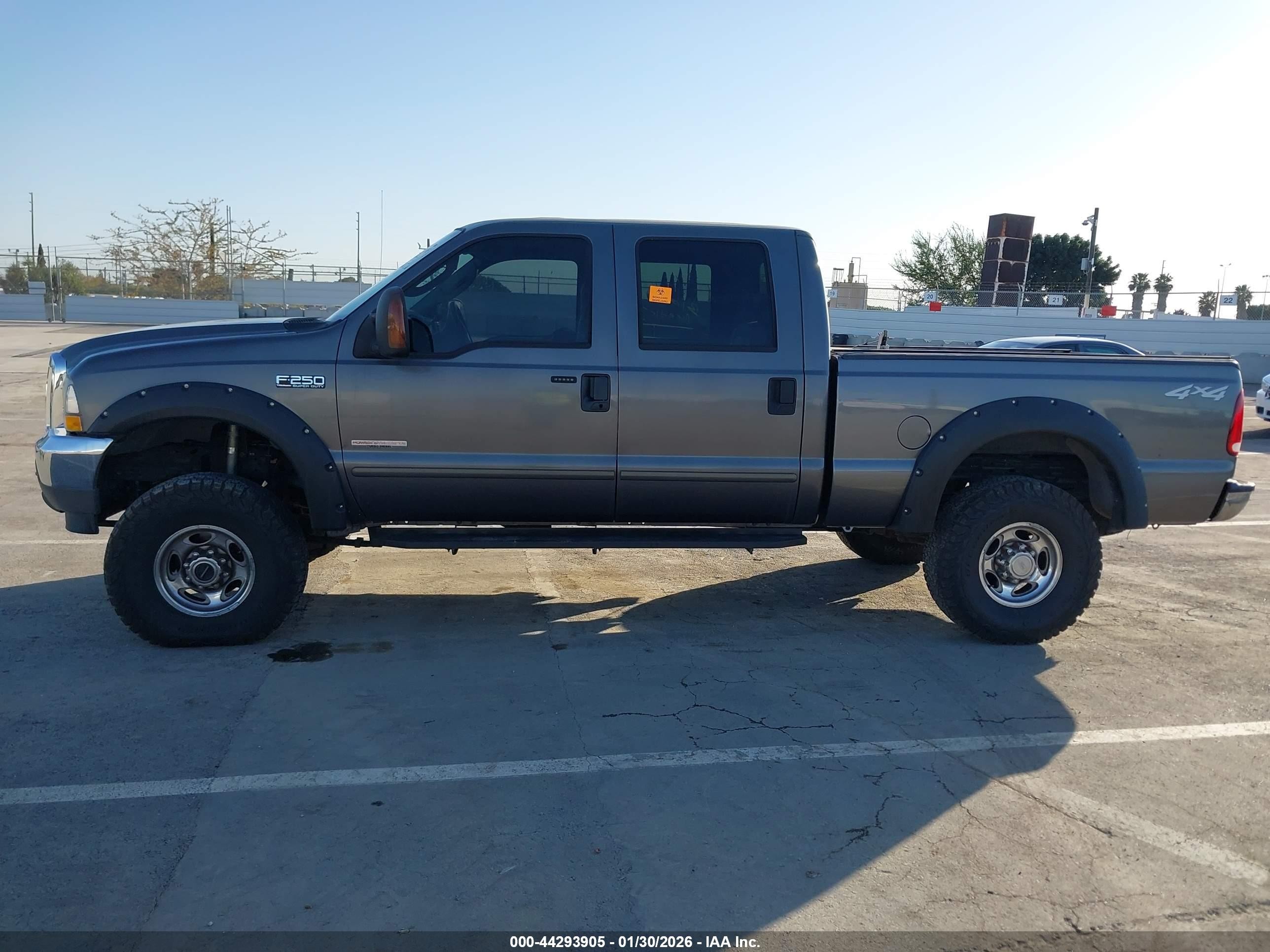 2004 Ford F-250 Lariat/xl/xlt Серый vin: 1FTNW21P94EC94843