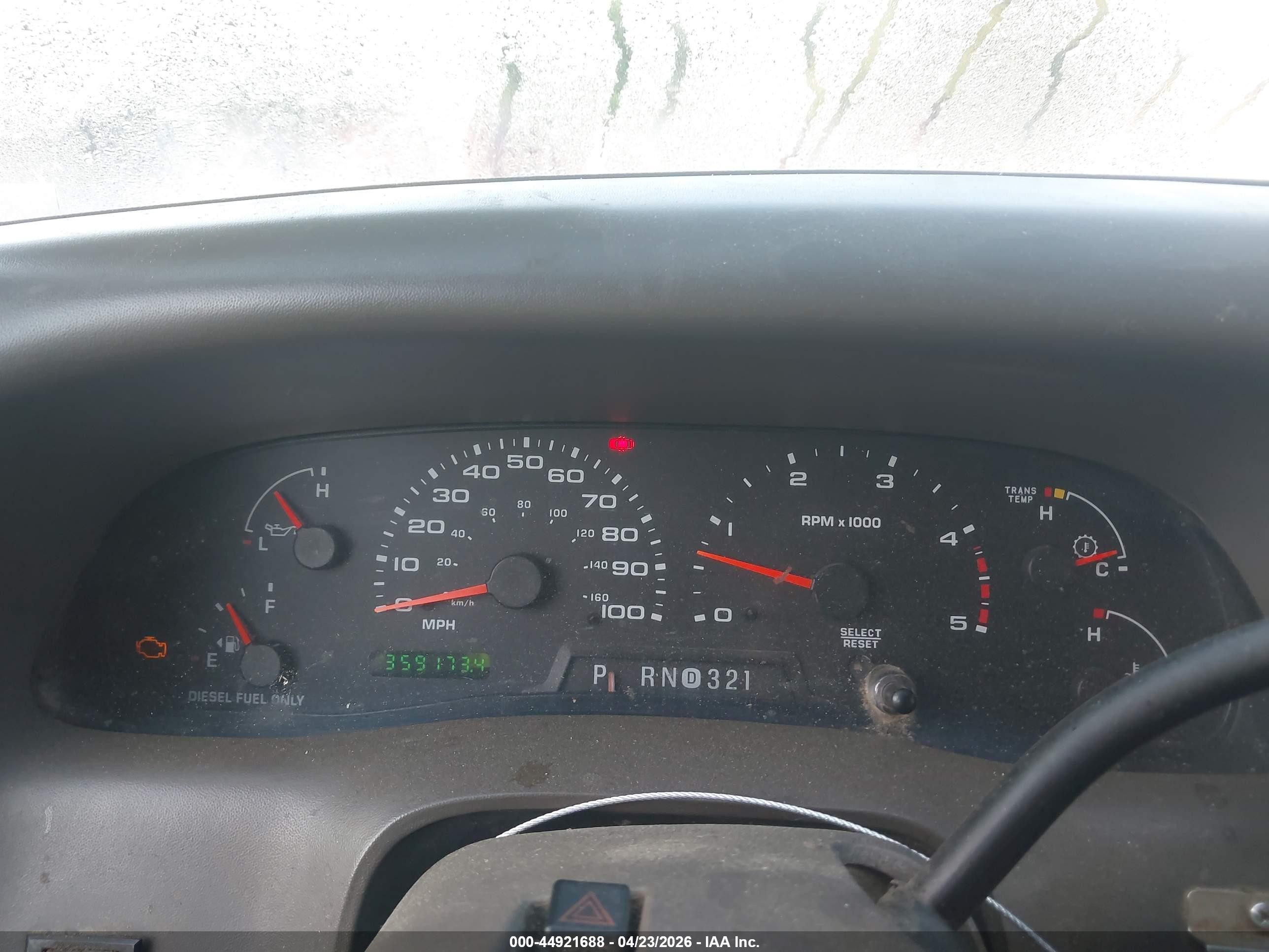 2003 Ford F-250 Lariat/xl/xlt Red vin: 1FTNW21PX3EB63693