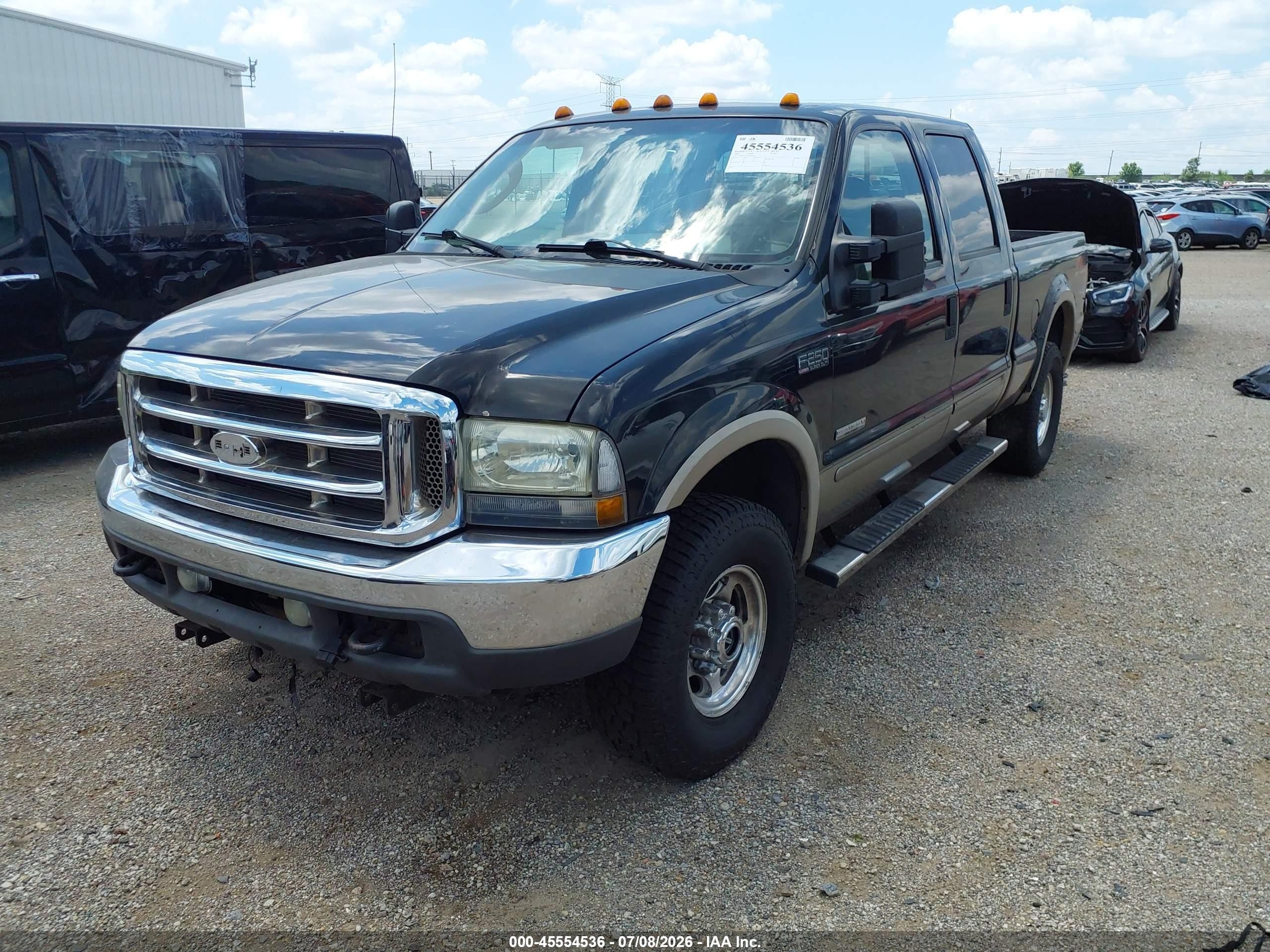 2003 Ford F-250 Lariat/xl/xlt Черный vin: 1FTNW21PX3ED18291