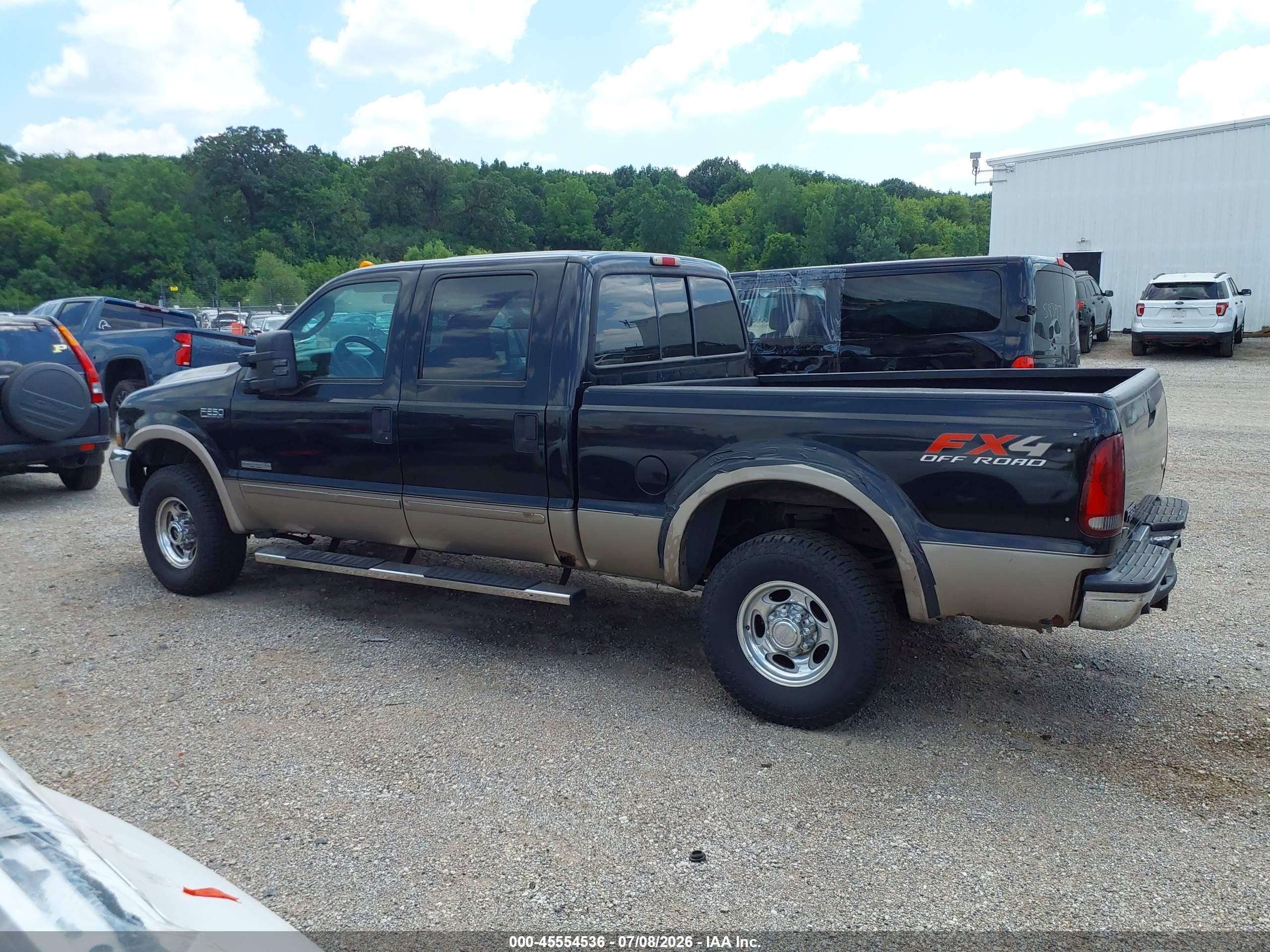2003 Ford F-250 Lariat/xl/xlt Черный vin: 1FTNW21PX3ED18291