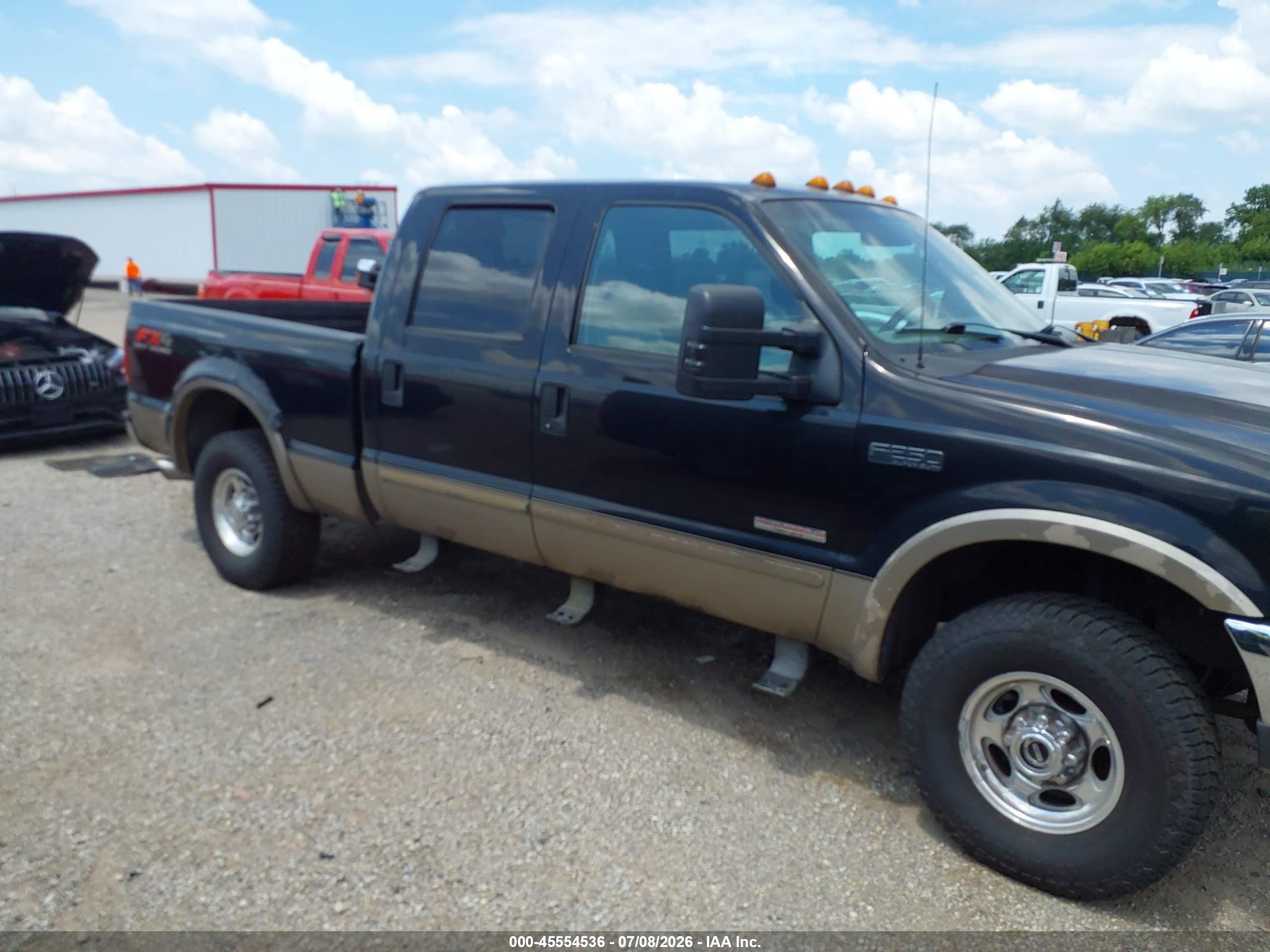 2003 Ford F-250 Lariat/xl/xlt Черный vin: 1FTNW21PX3ED18291