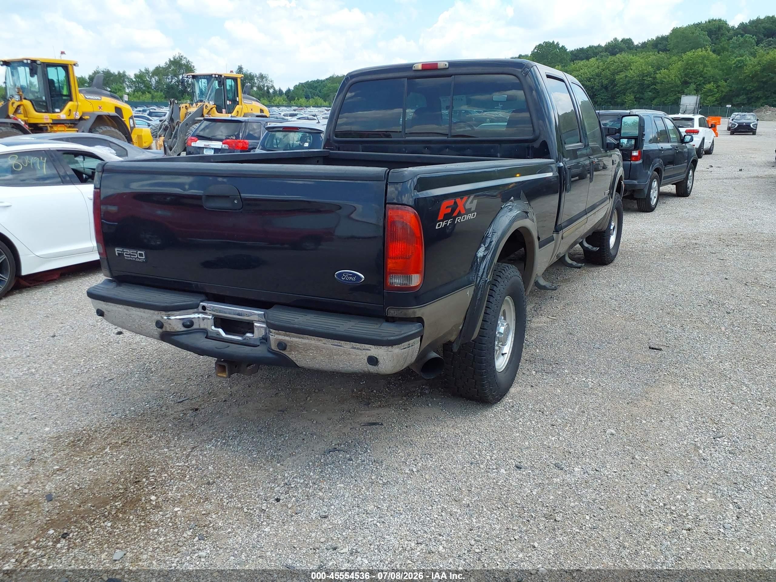 2003 Ford F-250 Lariat/xl/xlt Черный vin: 1FTNW21PX3ED18291