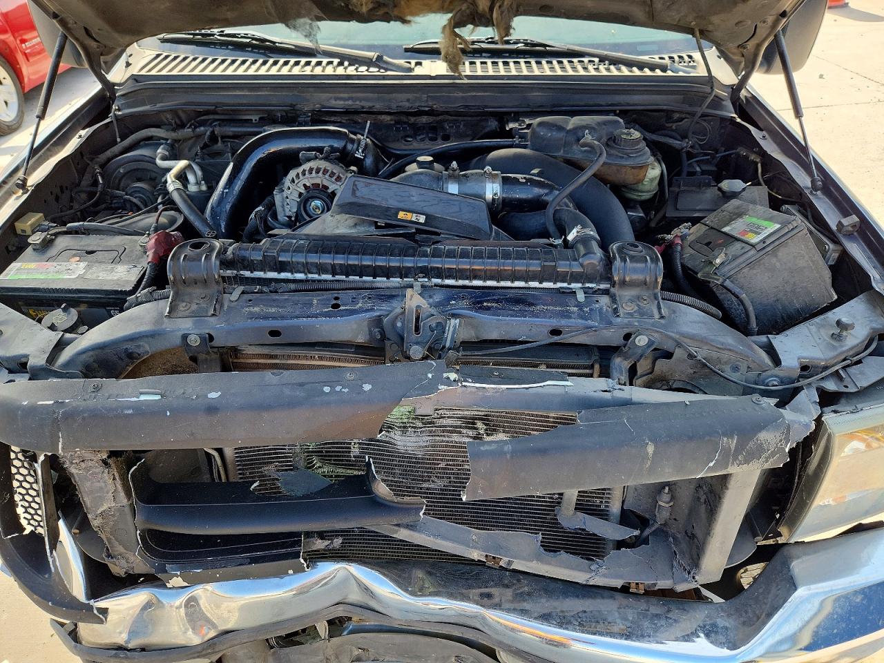 2004 Ford F250 Super Duty Blue vin: 1FTNW21PX4EA98393
