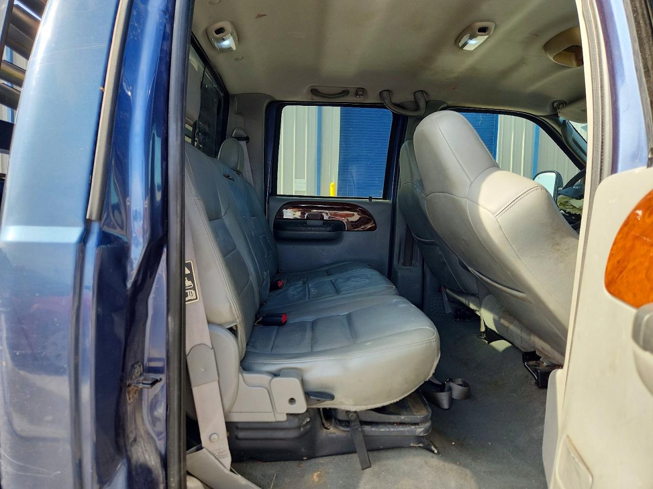 2004 Ford F250 Super Duty Blue vin: 1FTNW21PX4EA98393