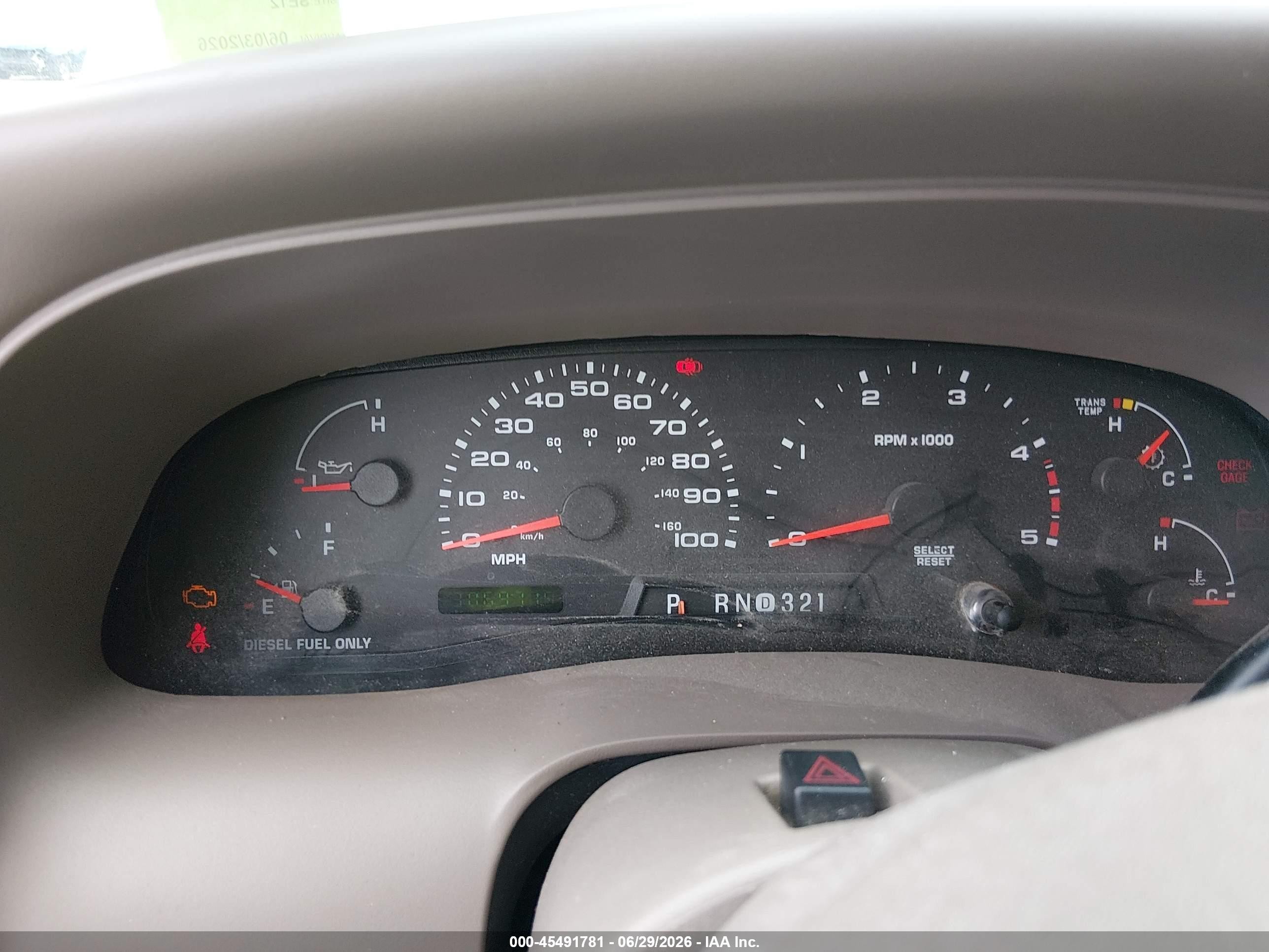 2004 Ford F-250 Lariat/xl/xlt White vin: 1FTNW21PX4EC43576