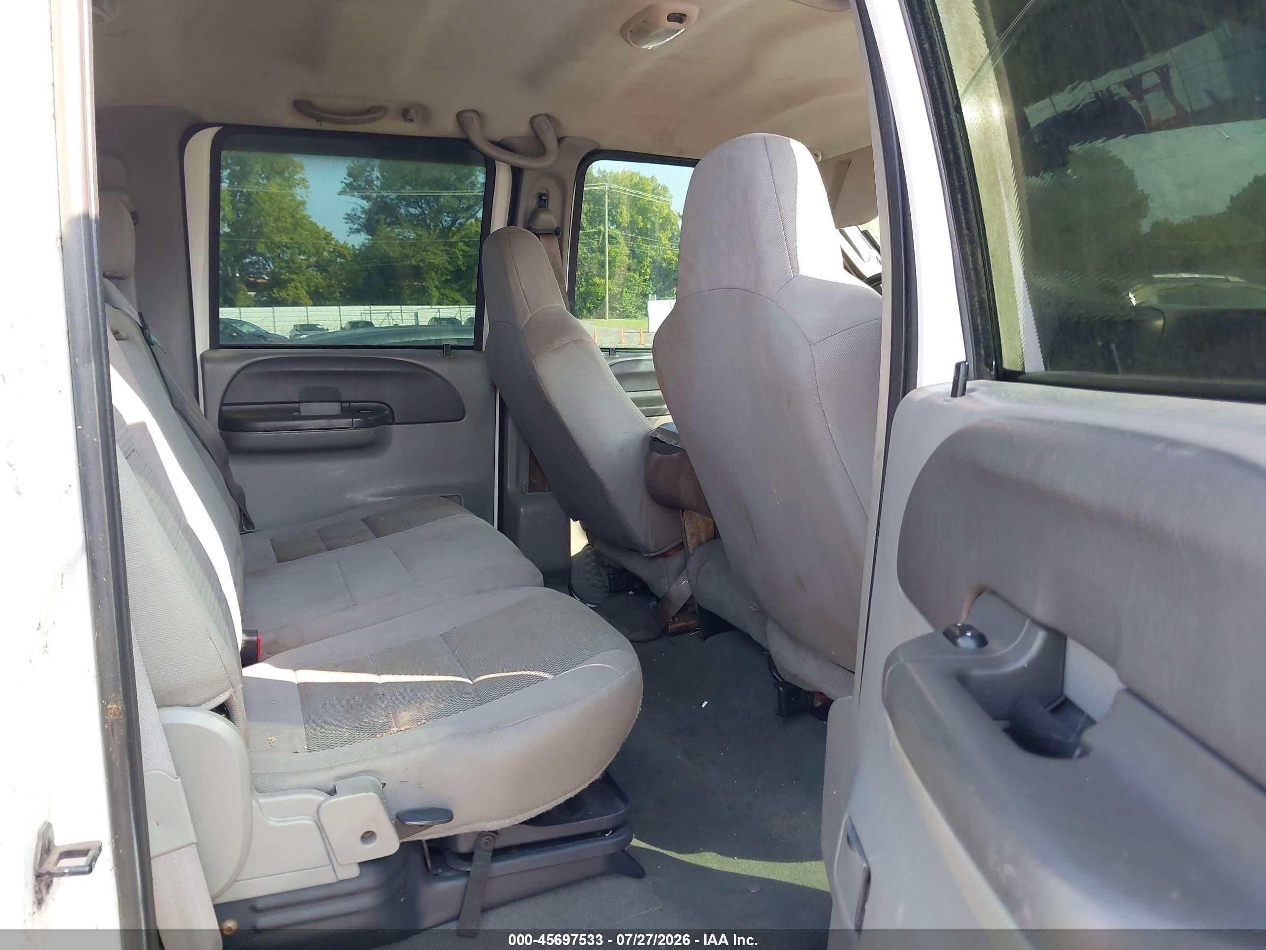 2004 Ford F-250 Lariat/xl/xlt White vin: 1FTNW21PX4EC48664